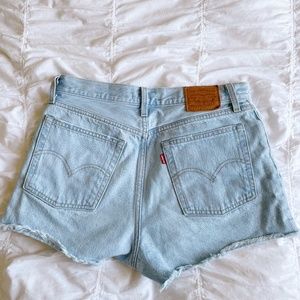 Levi's Wedgie High-Waisted Denim Short